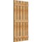 Ekena Millwork Spaced Board-n-Batten Shutters, Rough Sawn Western Red Cedar, 28 7/8W x 55H, PR RBS06S29X055RWR - alternate 3